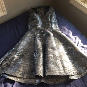back zip semi-formal/homecoming dress